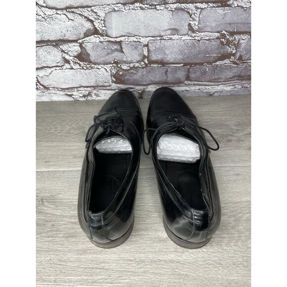 Rolando Sturlini Black Patent Leather Derby Tuxedo Dress Shoes Men’s 45EU/12M US main image 11